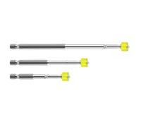 Lot de 3/4/5 embouts de tournevis avec anneau magnétique pour visseuse à percussion, forets PH2 en alliage d'acier 25 à 150 mm, tête cruciforme antidérapante pour perceuses électriques à main, haute