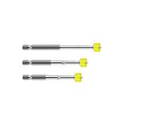 Lot de 3/4/5 embouts de tournevis cruciformes avec aimant pour anneau, forets PH2 en alliage d'acier pour visseuse à percussion, perceuse manuelle, tournevis électrique, 25 à 150 mm