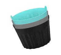 Lot de 3/6/9 grands moules réutilisables en silicone anti-adhésif pour friture à air et micro-ondes