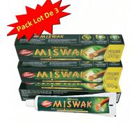 Lot de 3-6 Dentifrice Dabur Miswak 170g - L'Art du Soin Bucco-dentaire Naturel Découvrez le dentifrice Dabur Miswak, une solution innovante pour une hygiène bucco-dentaire de premier plan. Formulé à p