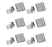 Lot de 3/6 pattes de moyeu de vélo en acier inoxydable avec kit de pièces à ressort (A+6, 6 ensembles)