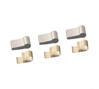 Lot de 3/6 pattes de moyeu de vélo en acier inoxydable avec kit de pièces à ressort (B + 5 3 ensembles)