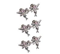 Lot de 3/6 pinces de serrage angéliques réglables en métal plaqué pour pantalons amples et jeans de fitness