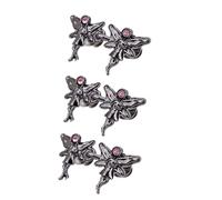 Lot de 3/6 pinces de serrage angéliques réglables en métal plaqué pour pantalons amples et jeans de fitness