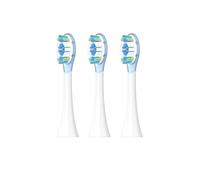Lot De 3/6 Têtes De Brosse De Rechange Compatibles Avec Les Brosses À Dents Électriques Soniques Xiaomi Mijia Pro MES610/MES609, Avec Capuchons(3pcs)