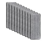 Lot de 3 à 20 lingettes rechange en microfibre for balai franges, lavables et jet d'eau. Tête ménagère, coloris gris(9pcs)