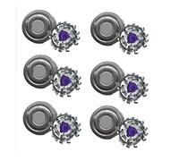 Lot De 3 À 6 Lames De Rechange For Têtes De Rasoir Philips SH98/72, Compatibles Avec Les Modèles SP9880, SP9860, SP9861, SP9863, SP9820, S9911/62, S9988/68(6pcs)
