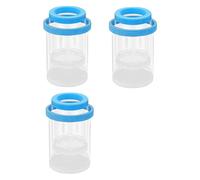 Lot de 3 abris flottants pour poissons clowns Guppy Bettafish avec cloison de séparation
