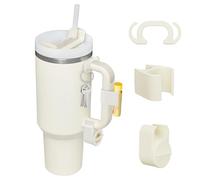 Lot de 3 accessoires compatibles avec les gobelets Stanley Cup Quencher H2.0 de 1200 ml, 887 ml, comprend un porte-anneau, un porte-chapstick et un porte-clés pour accessoires de tasse Stanley, 1,2 l