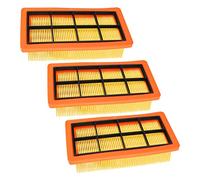 Lot de 3 accessoires de filtre pour Kärcher AD 2 AD2 Battery AD 3 AD3 Premium AD 4 AD4 Premium AD3.200 AD3.000 Aspirateur à cendres et aspirateur sec Filtre de rechange KFI7420 Pièces de rechange