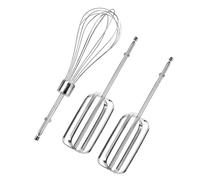 Lot de 3 accessoires de fouet en acier inoxydable - Pièce de rechange parfaite pour faire mousser la crème et mélanger les ingrédients