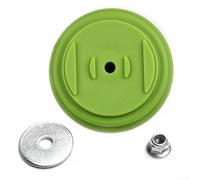 Lot de 3 accessoires en plastique pour tondeuse à gazon, tête de coupe multi-angle amovible avec écrou et joint, raccord d'outils électriques de jardin