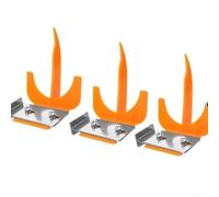 Lot de 3 accessoires pour presse-agrumes en acier inoxydable | Comprend un éplucheur en T et une vis à billes pour jus d'orange. Design ergonomique pour les cuisines compactes