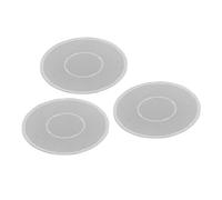 Lot de 3 accessoires professionnels pour machine à café en acier inoxydable - Filtre de distribution d'eau - Panier pour machine à expresso
