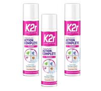 Lot de 3 Actions Complète Turbo - Aérosol (400mL) - Détachant avant-lavage - Tous types de taches - Même Incrustées