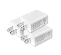 Lot de 3 adaptateurs d'alimentation USB 5 V 2 A pour caméra extérieure Wyze Nest Cam, Kasa, Google Nest, Blink Mini Pan, Arlo, Ring Stick Cam, Ring Stick Cam, Ring Spotlight, YI Dome, Furbo Dog