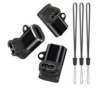 Lot de 3 adaptateurs de charge USB C pour montre Vivoactive 6 5 4 3 3S 4S, Venu Sq/Sq 2/Venu 2/2 Plus, Forerunner 55/165/255, Fenix 7 7S 7X 6S 6 6X, Instinct Tactical (lot de 3 04)
