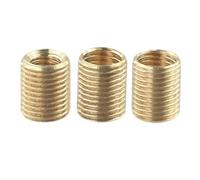 Lot de 3 adaptateurs de filetage de changement de vitesse M10 x 1 25 M10 x 1 5 M8 x 1 25 en alliage d'aluminium Pièces de rechange pour transmission manuelle