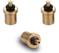 Lot de 3 adaptateurs de recharge de gaz - Buse type de bouteille de gaz butane / bidon - Recharge pour valve à vis
