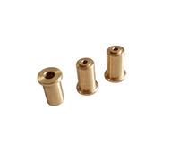 Lot de 3 adaptateurs de recharge de gaz en laiton pour briquet S.T Dupont commémoratif DIY réparation (tête plate)
