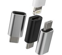 Lot De 3 Adaptateurs Usb C - Câble De Charge Rapide Vers Connecteur De Type C - Pour Apple Iphone 15 Pro Max - Pour Ipad Pd Power - Prise Android - Accessoire Thunderbolt Compatible Avec Sam[Z1129]