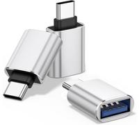 Lot De 3 Adaptateurs Usb C Vers Usb, Usb C Mâle Vers Usb A Femelle 3.0, Convertisseur Otg De Type C Thunderbolt 4 5 Pour Imac, Macbook Pro, Apple Iphone 16 16E 15, Ipad 10 11 A16 Air 7, Sams[Z759]