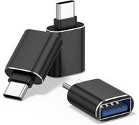 Lot De 3 Adaptateurs Usb C Vers Usb, Usb C Mâle Vers Usb A Femelle 3.0, Convertisseur Otg De Type C Thunderbolt 4 5 Pour Imac, Macbook Pro, Apple Iphone 16 16E 15, Ipad 10 11 A16 Air 7, Sams[Z760]