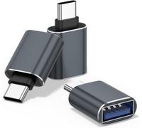 Lot De 3 Adaptateurs Usb C Vers Usb, Usb C Mâle Vers Usb A Femelle 3.0, Convertisseur Otg De Type C Thunderbolt 4 5 Pour Imac, Macbook Pro, Apple Iphone 16 16E 15, Ipad 10 11 A16 Air 7, Sams[Z758]