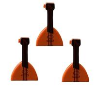 Lot de 3 adorables petits modèles de guitare piano pour cadeau, I | Petit modèle de guitare piano pour décoration de chambre, décoration de chambre de poupée, affichage de bureau et cadeau
