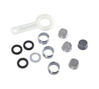 Lot de 3 aérateurs de robinet 24 mm pour cuisine et salle de bain avec design facile à installer