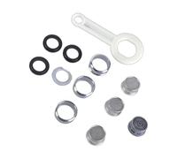 Lot de 3 aérateurs de robinet multifonctions de 24 mm - Accessoire portable pour réduire les éclaboussures dans la cuisine et la salle de bain