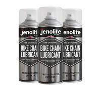 Lot de 3 aérosols lubrifiants pour chaîne de vélo - 3 x 400 ml