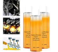 Lot de 3 agents de protection anti-usure très efficaces pour voiture, réducteur de bruit, anti-secousses et économe en carburant