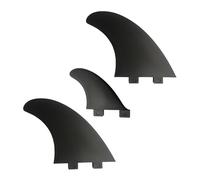 Lot de 3 ailerons de surf renforcés en PVC haute performance pour sports nautiques