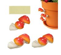 Lot de 3 aimants de réfrigérateur magnétiques en forme de champignon pour tableau blanc - Pour mur, porte, casier, étagère, tableau blanc, maison, salon, bureau, salle de classe