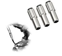 Lot de 3 ajusteurs de câble de dérailleur en ligne pour vélo, vis d'ajustement pour câble de frein et câble de dérailleur, compatible avec câble de frein Shimano et câble de dérailleur, pièces de