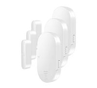 Lot de 3 alarmes de porte et fenêtre avec retard - Déclencheur double face magnétique sans fil - Capteur de sécurité domestique - 130 dB - Volume réglable - 5 modes - Alarme anti-effraction pour