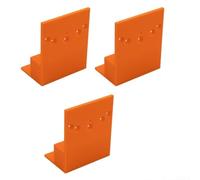 Lot de 3 alignements orange pour armoire d'escalier 39 mm d'épaisseur