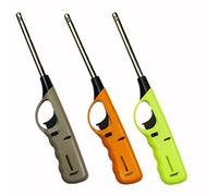 Lot de 3 allumes feu à gaz de 27 cm, rechargeable