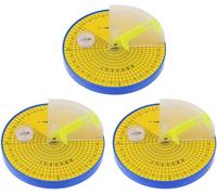 Lot de 3 altimètres solaires pour enseignement de la physique et de la science, instrument d'expérimentation scientifique, outil de mesure de la hauteur du soleil, mesure de la hauteur du soleil,
