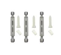 Lot de 3 amortisseurs de machine à laver avec goupilles de suspension 90N - Compatible avec Bosch Siemens Neff Balay Constructa - Remplace 00673541, 00660865, 00742719, 742719