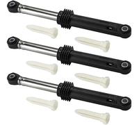 Lot de 3 amortisseurs de rondelles 100N compatibles avec les modèles LG - Remplace les séries 4901ER2003A / 383EER3001 - Numéro de pièce 4901ER2003A (6 goupilles de verrouillage + 3 amortisseurs)