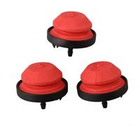 Lot de 3 ampoules d'amorçage de rechange pour Tecumseh Snow King HMSK100 HMSK105 HMSK110 AV520 | Ampoule de pompe à carburant en plastique durable pour souffleuse à neige, tondeuse à gazon, outils de