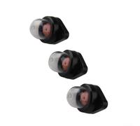 Lot de 3 ampoules d'amorçage de rechange pour tronçonneuse Poulan 1950 1975 2050 2150 2375, compatible avec différents carburateurs y compris WT 119C et WT 265 (10 pièces)
