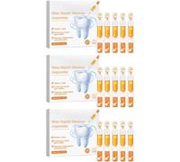 Lot de 3 ampoules d'essence de réparation des gencives, sérum de blanchiment des dents, sérum dentaire jetable blanchissant, 7 pièces/boîte