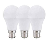 Lot de 3 ampoules globe à baïonnette LED GLS 18 W Blanc froid 6500 K 150 W équivalent à une ampoule à incandescence 1600 lm