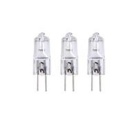 Xanlite - Lot de 3 ampoules halogènes culot G4, 375 Lumens, 2900 Kelvins, Blanc chaud, Dimmable - PACK3HG420W TRANSPARENT