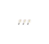 OSRAM Ampoule LED B22d, Lot de 3 Ampoules LED Filament, Ampoule LED Clair, remplace les ampoules conventionnelles 60 W, Blanc Chaud 2700K
