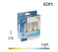 Lot De 3 Ampoules Led E14 5w Flamme ?Quivalent ? 50w - Blanc Du Jour 6400k