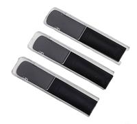 Lot de 3 anches de saxophone pour clarinette alto, ténor soprano - Résistance 1,5, 2,0, 2,5 - Résine synthétique avec étuis de protection en plastique - Sax ténor